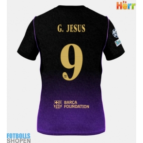 Billiga Barcelona Gabriel Jesus #9 Bortatröja 2026-27 Kortärmad